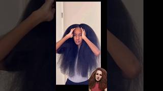 NUNCA PLANCHES TU CABELLO AFRO POR EL QUÉ DIRÁN hair beauty [upl. by Ecyaj839]