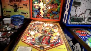 Genie Pinball by Gottlieb 1979  Wide Body Game [upl. by Annim832]