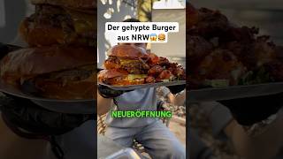 Der gehypte Burger aus NRW😱🍔 streetfood hamburg düsseldorf deutschland food tour burger [upl. by Had]