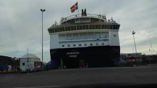 On board to DFDS car ferry from Oslo to Copenhagen [upl. by Heins]