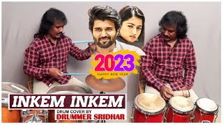 Inkem Inkem  Drum amp Congo Cover by Drummer Sridhar  instrumental music [upl. by Cymbre]