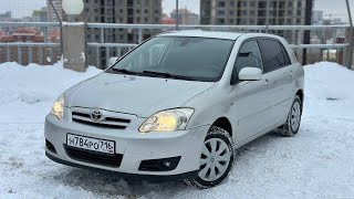 Обзор Toyota Corolla E120 2004 года выпуска Автосалон BounceAuto [upl. by Rollecnahc]