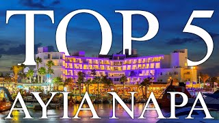 TOP 5 BEST All Inclusive Hotels in AYIA NAPA Cyprus 2023 REVIEWS INCLUDED [upl. by Ettenotna]