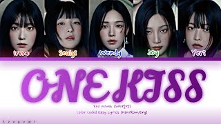 Red Velvet 레드벨벳 • One Kiss  Color Coded Easy Lyrics HanRomEng [upl. by Olivie]