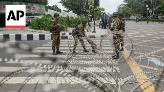 No internet in Bangladesh yet despite apparent calm after deadly unrest [upl. by Hilliard]