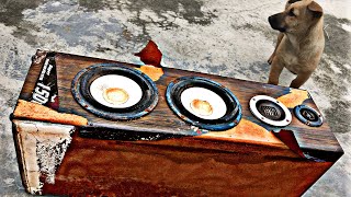 Restoration old speakers with torn membranes  Restore and reuse damaged Monitor audio speaker [upl. by Corydon]