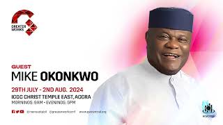 GREATER WORKS BISHOP MIKE OKONKWO INTERVIEW [upl. by Roch]