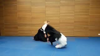 Tachi waza Shomen uchi Kokyu nage [upl. by Acinoed886]