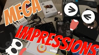 Mega First Impressions  Ziigat Kiwi Ears Letshuoer EPZ KBear [upl. by Hau197]