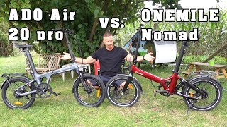 ADO Air 20 pro vs ONEMILE Nomad [upl. by Aihsetel431]