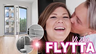 VI HAR KÖPT EN LÄGENHET  FLYTTVLOGG 1 [upl. by Aneela]