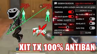 PAINEL AIMBOT MATIAS TX ANDROID HEADTRICK 100 HS☠️scarlet android regedit mobile grátis [upl. by Yetnom]