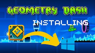 How To Install Geometry Dash on PC For FREE [upl. by Ahsad]