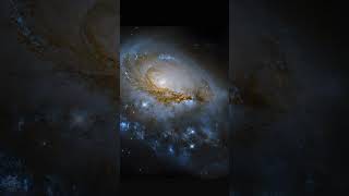 SPECTACULAR SPIRAL GALAXY CAPTURED BY THE HUBBLE SPACE TELESCOPE shorts [upl. by Esoj]