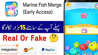 Marine Fish Merge Early Access real or fakeMarine Fish Merge Gameplay Android [upl. by Ulyram]