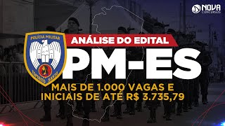 Edital PM ES publicado 1052 vagas para soldado  Nível médio [upl. by Pasadis346]