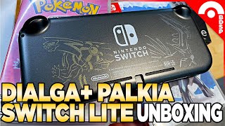 Dialga  Palkia Switch Lite Unboxing [upl. by Arremat]