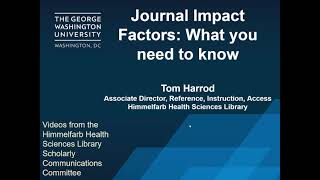 Journal Impact Factors What You Need to Know [upl. by Ynaiffit]