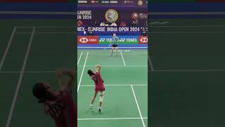 AN SE YOUNG VS BEIWEN ZHANG badminton rally India open [upl. by Conroy]