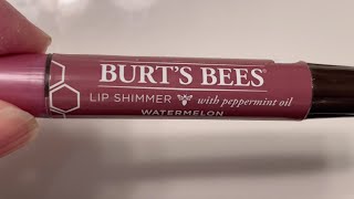 Burts Bees Lip Shimmer REVIEW [upl. by Raychel178]