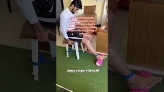 Acl surgery Flexion exercise jogeshwari physio acltreatment trending kneeinjury viralshorts [upl. by Medardas]