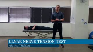 Ulnar Nerve Tension Test [upl. by Etnovad]