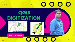 Digitization In Qgis। Qgis Digitization Kaise Kare। মানচিত্র ডিজিটাইজেশান [upl. by Socem]