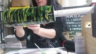 CAMO STAINLESS STEEL WATER BOTTLE TUMBLER USING EPOXY amp ACRYLIC PAINTS IN 15 MINUTES [upl. by Charisse]