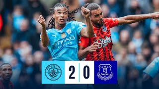 HIGHLIGHTS HAALAND BRACE MAKES IT 10 WINS IN A ROW  Man City 20 Everton  Premier League [upl. by Elyac]