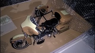 16 Tamiya Harley Davidson FLH Classic with Sidecar Part 23 The Frame [upl. by Nickerson]