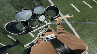 Monrovia High School Marching Band 2024 last practice before camps run Tenor Cam [upl. by Allisirp581]