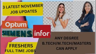 FRESHERS 3 LATEST JOB UPDATES 2024 SOFTWARE ENGINEER ROLE amp TRAINEE ROLE [upl. by Stevy]