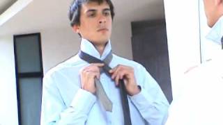 How to tie a tie The Half Windsor [upl. by Lachus]