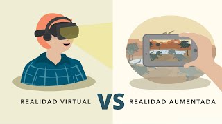 Cuál es la diferencia entre realidad virtual y realidad aumentada  Nuevas tecnologías [upl. by Saunderson269]