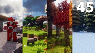 Biome Harvesting  Minecraft Modded Survival Ep 45 [upl. by Irianat]