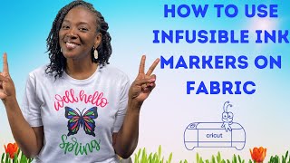 How to Use Infusible Ink Markers on Shirt [upl. by Celik]