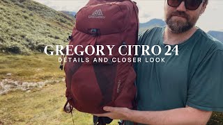 Gregory Citro 24 daypack Bag 360 and a loser look at the features and details [upl. by Anhoj828]