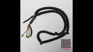 Tasbih Yuser Black Coral Laut Merah Original Mesir Pipih 18mm Kualitas Premium [upl. by Yenaffit]