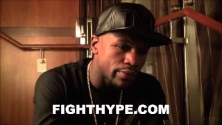 FLOYD MAYWEATHER ADVISES ADRIEN BRONER TO SPEND LESS TIME RAPPING AND MORE TIME BOXING [upl. by Sasha642]