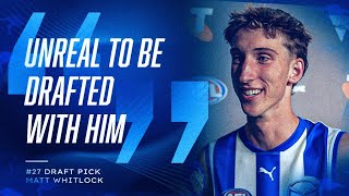 Whitlock on his connection with new teammate OSullivan 🦘 [upl. by Obed]