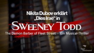 Operndramaturg Nikita Dubov zur Musik von »Sweeney Todd« – Oper Dortmund [upl. by Ades]