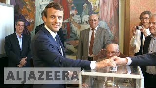 French legislative elections Macron seeks majority in parliament [upl. by Regnij]