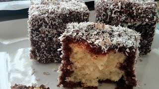 Most delicious and easiest Lamingtons Full recipe in description box lamingtons [upl. by Coady]