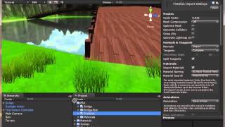 37Unity3D Course قسم 4 صنع بيئة لعبة 13إضافة عصيان النار [upl. by Hickie911]