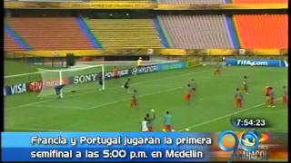 Agosto 17 de 2011 Mundial Sub20 Comienzan las semifinales [upl. by Durno]