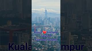 Kuala Lumpur Skyline with Famous Towers Malaysia [upl. by Linda916]