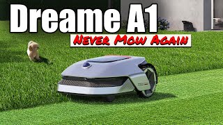 FINALLY a robot mower that uses lidar like a robot vacuum Dreame A1 [upl. by Truda]