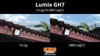 Lumix GH7 VLog VS ARRI LogC3 [upl. by Uolyram789]