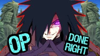 How to Hype an Overpowered Character  Madara Uchiha from Naruto amp Naruto Shippuden [upl. by Hite]