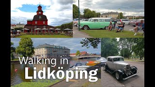 Walking in Lidköping  Power Big Meet july 2022 4K 60fps [upl. by Aelegna]